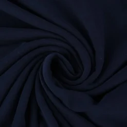 Sweatstoff Meterware Bio Soft Sweat dünn uni Dunkelblau 1,5m Breite