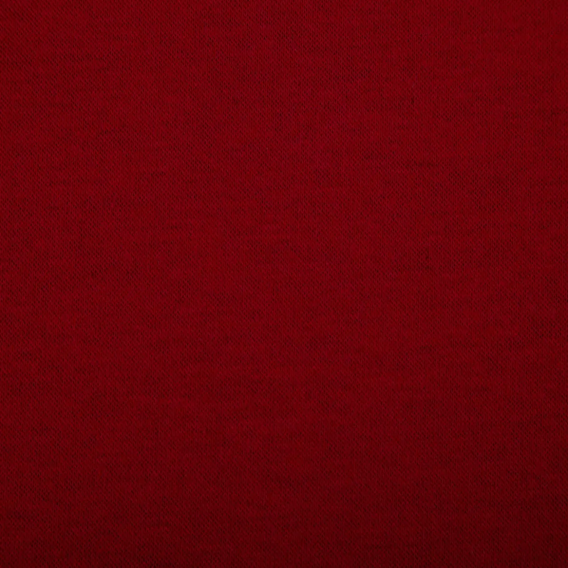 Sweatstoff mit Baumwolle uni Rot 1,48m breit
