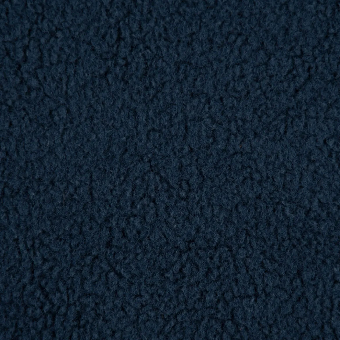Sweatstoff Sherpa Fleece dünn einfarbig dunkelblau 1,50m Breite