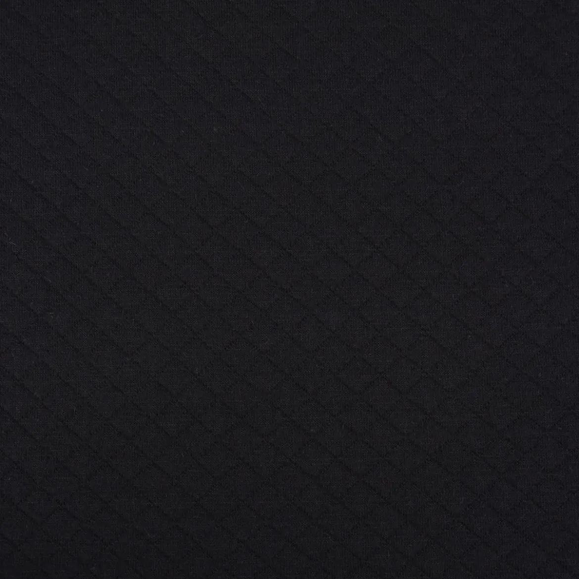 Sweatstoff Steppstoff Steppsweat einfarbig schwarz 1,5m Breite