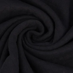 Sweatstoff Steppstoff Steppsweat einfarbig schwarz 1,5m Breite