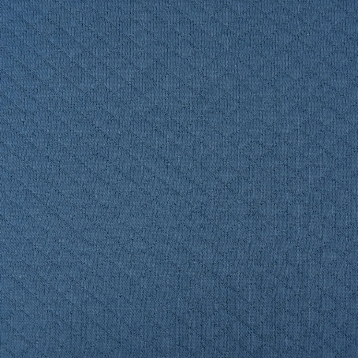 Sweatstoff Steppstoff Steppsweat einfarbig blau 1,5m Breite