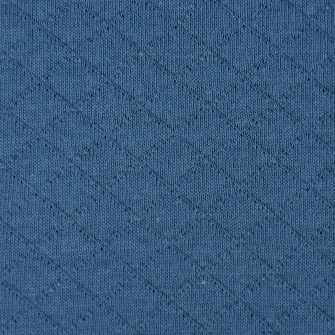 Sweatstoff Steppstoff Steppsweat einfarbig blau 1,5m Breite