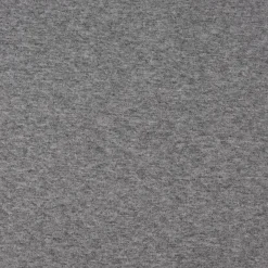 Sweatstoff Steppstoff Steppsweat einfarbig grau meliert 1,5m Breite