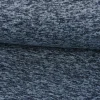 Sweatstoff Stricksweat blau Töne meliert 1,55m