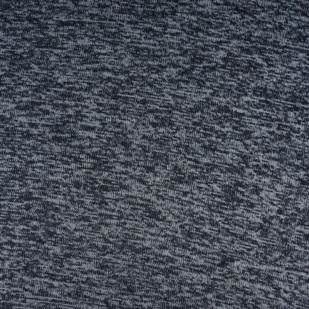 Sweatstoff Stricksweat blau Töne meliert 1,55m