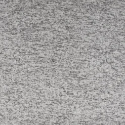 Sweatstoff Stricksweat weiß grau meliert 1,55m