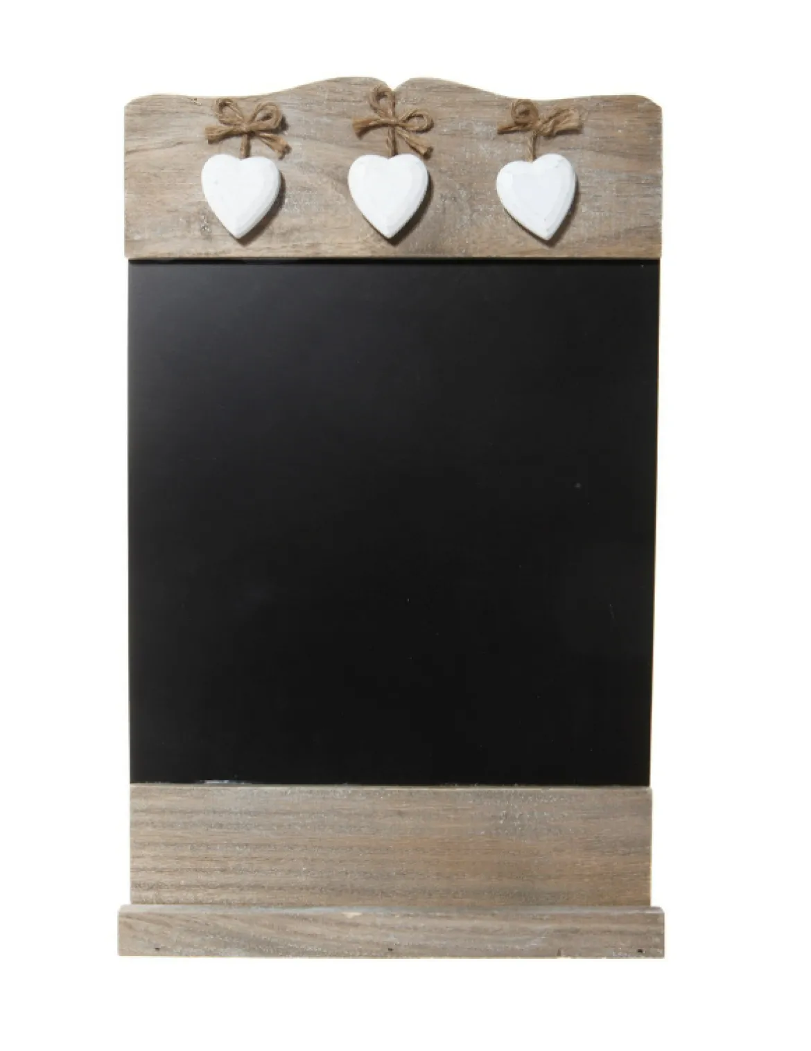 Tafel aus Holz mit Herzanhängern von Sass & Belle ca. 38x29x4cm
