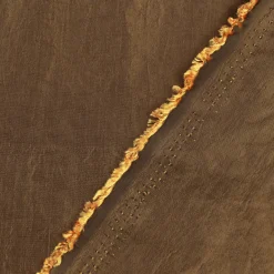 Taftstoff Crushed Bekleidungsstoff einfarbig goldfarbig 1,40m Breite