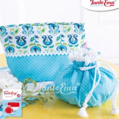 Tante Ema Schnittmuster Kleines Nähglück Kosmetiktasche und Kosmetikbeutel
