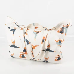 Tasche Shopper aus Baumwolle Body Positivity Yoga von SCHÖNER LEBEN.