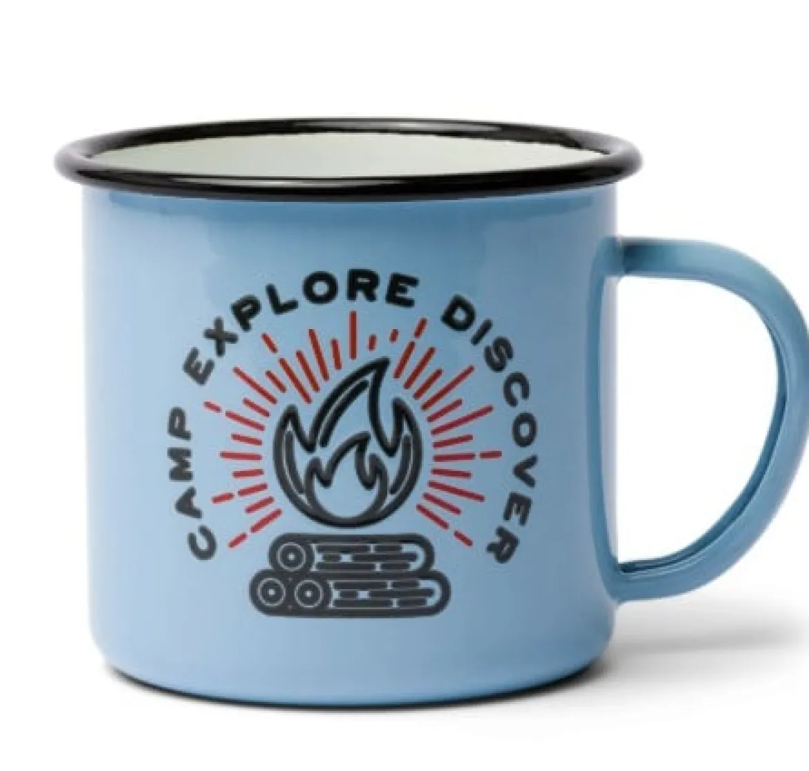 Tasse Emaille Camp Explore Discover von Gentlemen´s Hardware