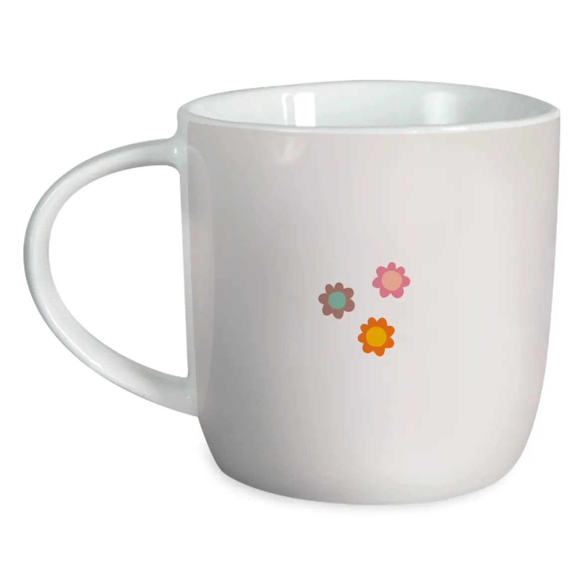 Tasse Gute Laune aus Porzellan Anti Stresstasse weiß bunt 300ml von Grafik Werkstatt