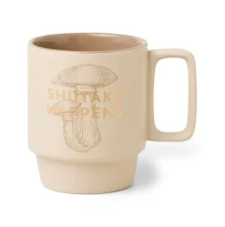 Tasse Vintage Sass Mug Shitake Happens 335ml von DesignWorks Ink