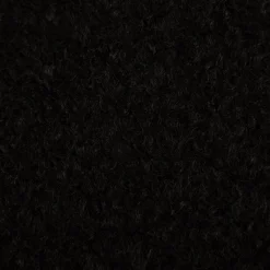 Teddystoff Bouclé uni schwarz 150 cm Breite