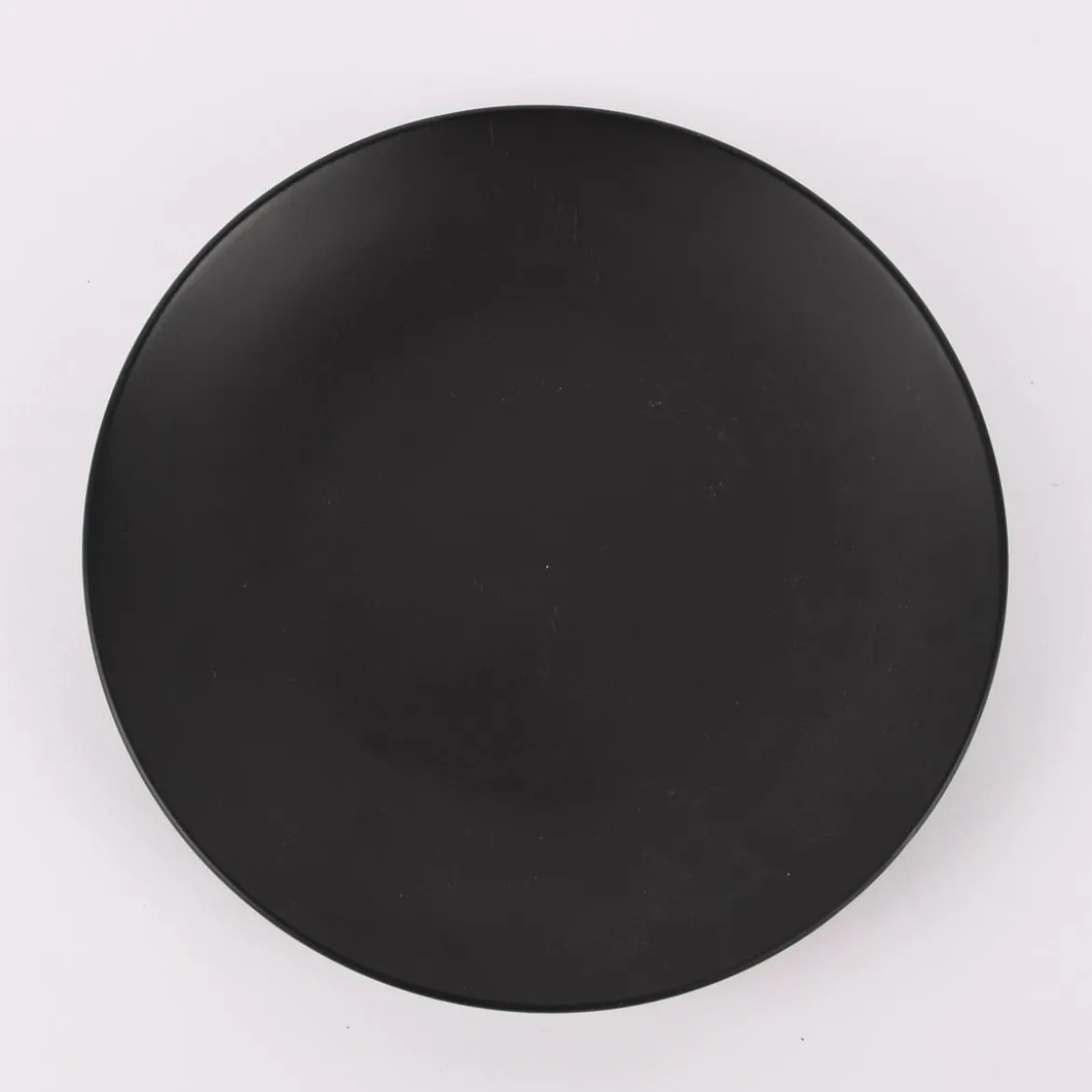 Teller Keramik schwarz matt 20cm