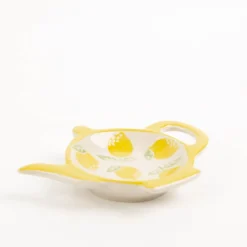 Teller Zitronen Lemon Tea Bag Rest Teekannenform von Sass & Belle