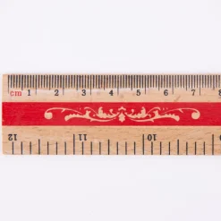 Temerity Jones Lineal Holz rot natur 30cm