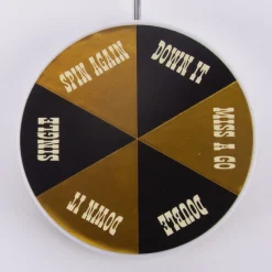 Temerity Jones Party Trinkspiel Follow the Finger schwarz goldfarbig 22x9,5cm