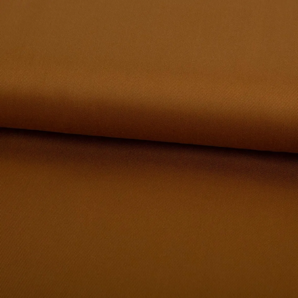 Tencel Lyocell Twill Stoff uni ockergelb 150cm