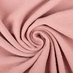Terry Krepp Jersey Stoff Baumwolle uni mauve 145cm elastisch & hautfreundlich