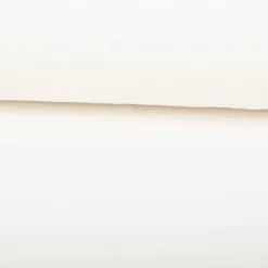 Terry Krepp Jersey Stoff Baumwolle uni wollweiß 145cm elastisch & hautfreundlich