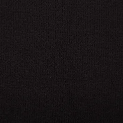Terry Krepp Jersey Stoff Baumwolle uni schwarz 145cm elastisch & hautfreundlich