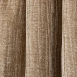 Thermo Chenille Fertigvorhang Kälteschutz Schallschutz Verdunkelung beige 145x245cm