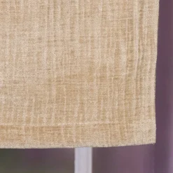 Thermo Chenille Fertigvorhang Kälteschutz Schallschutz Verdunkelung beige 145x245cm