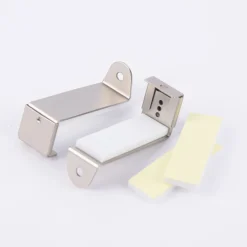 Thermofenster-Spezialträger für Spannstange Lisette 2 Stück für Thermofenster 20-26mm edelstahloptik