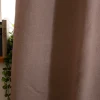 Thermovorhang Morey mit Ösen uni natur 140x260cm