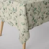 Tischdecke abwaschbar Plant Lover Blätterzweige Aquarell mint grün div. Größen von SCHÖNER LEBEN.