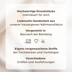 Tischdecke aus Baumwolle mit Blumen und Tauben rosa bunt von SCHÖNER LEBEN. – handgenäht & auf Maß