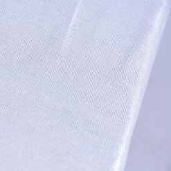Tischdecke Glamour weiß silberfarbig Lurex 150x200cm