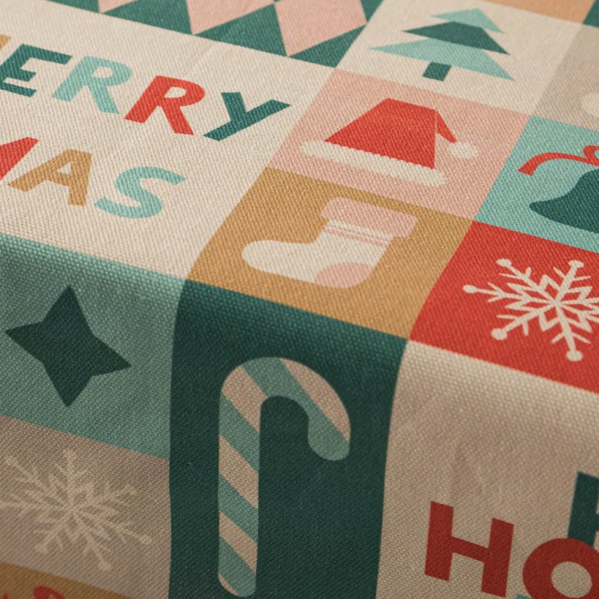 Tischdecke HoHoHo! in versch. Größen von SCHÖNER LEBEN.