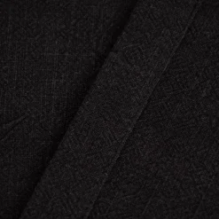 Tischdecke Leinen mit BW-Anteil einfarbig schwarz div. Größen von SCHÖNER LEBEN.
