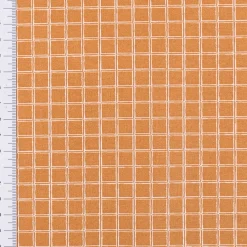Tischdeckenstoff abwaschbar Baumwollstoff beschichtet Enduit Jules Karo ocker 1,45m Breite