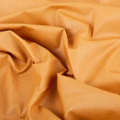 Tischdeckenstoff abwaschbar Baumwollstoff beschichtet uni camel 1,45m Breite
