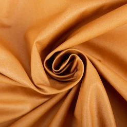 Tischdeckenstoff abwaschbar Baumwollstoff beschichtet uni camel 1,45m Breite