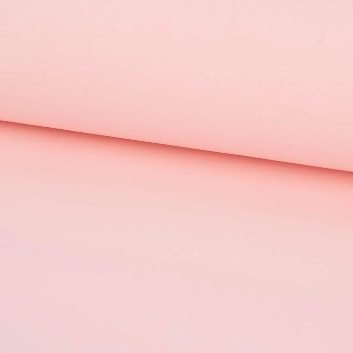 Tischdeckenstoff beschichtete Baumwolle TEINTURE BLUSH einfarbig hellrosa 1,45m Breite