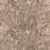 Tischdecke Orphee Botanics Leinenlook natur schwarz in versch. Größen von SCHÖNER LEBEN.