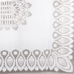 Tischdecke Outdoor Häkelspitze Amira weiß 137x180cm