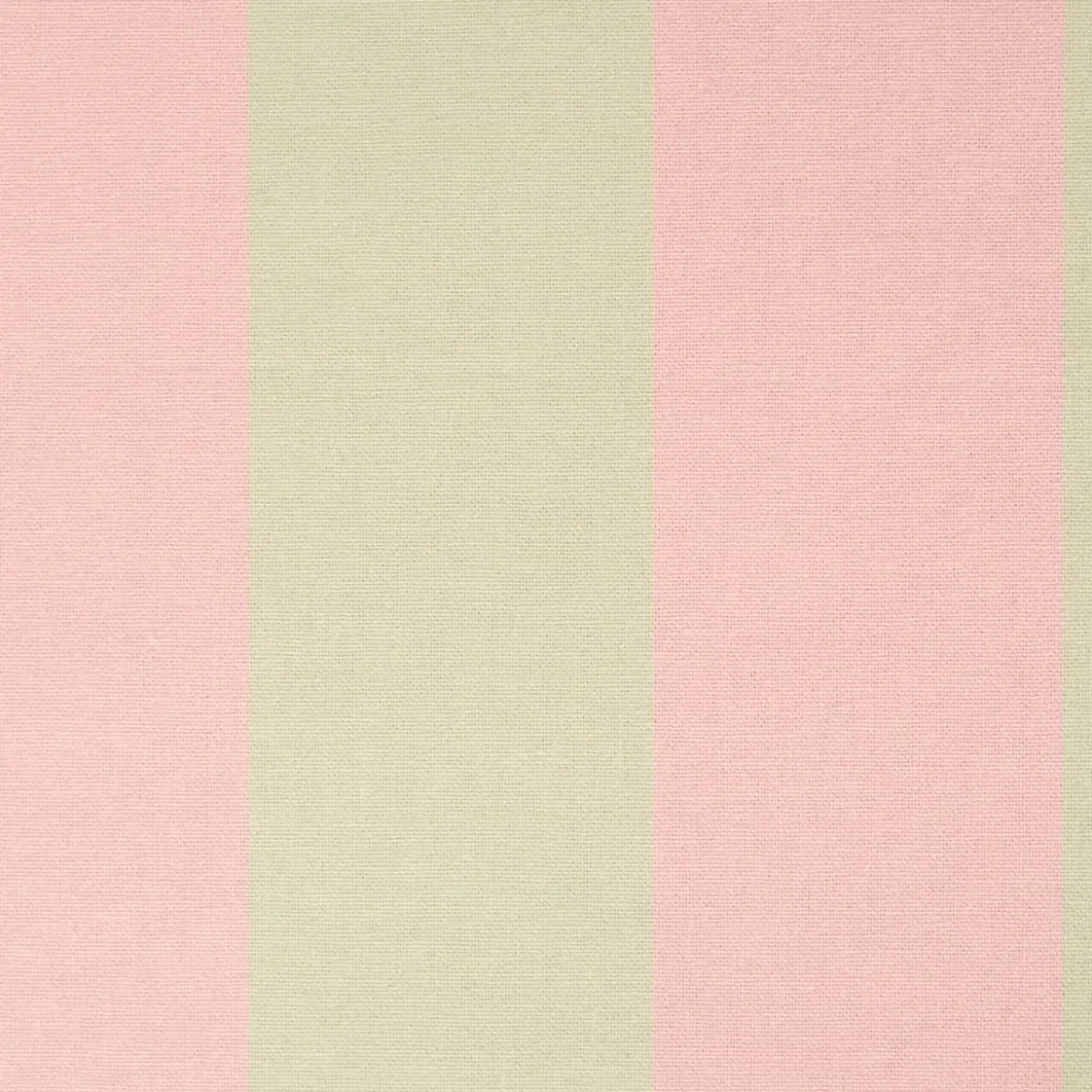 Tischläufer aus Baumwolle mit Streifen Pistazie Rosa 40x160cm von SCHÖNER LEBEN.