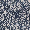 Tischläufer Baumwolle Korallen blau natur 40x160cm von SCHÖNER LEBEN.