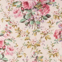 Tischläufer Juana Rosen Digitaldruck rosa 40x160cm von SCHÖNER LEBEN.