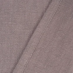Tischläufer Leinen mit BW-Anteil einfarbig grau 40x160cm von SCHÖNER LEBEN.