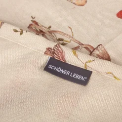 Tischläufer Mushroom Pilze natur in 40x160cm von SCHÖNER LEBEN.