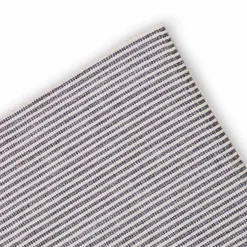 Tischset Gastro aus Baumwolle Rib dunkelblau beige 35x50cm 2er Set