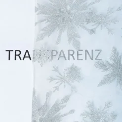 Tüllstoff Farbverlauf Glitzerkristalle blau lila silberfarbig 1,55m Breite