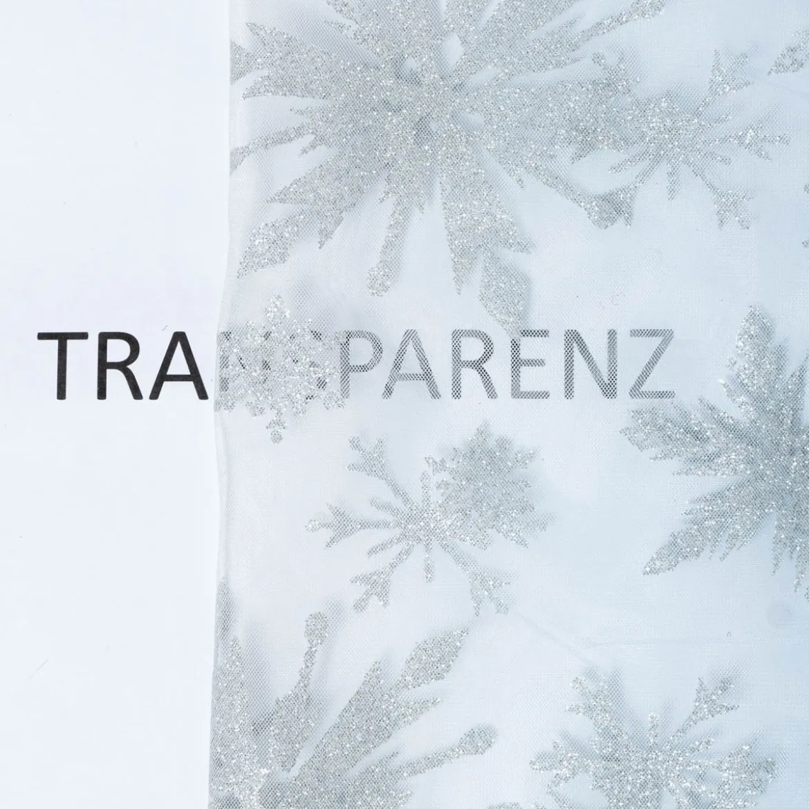 Tüllstoff Farbverlauf Glitzerkristalle blau lila silberfarbig 1,55m Breite
